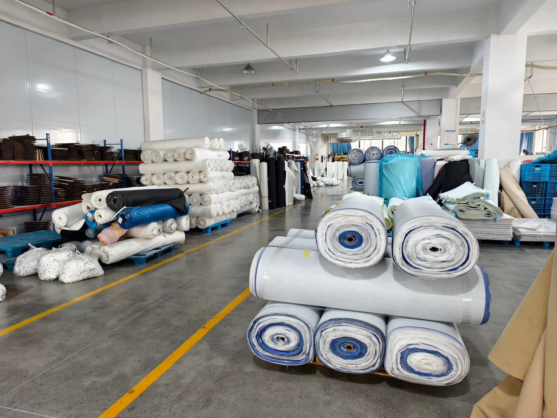 Raw material warehouse