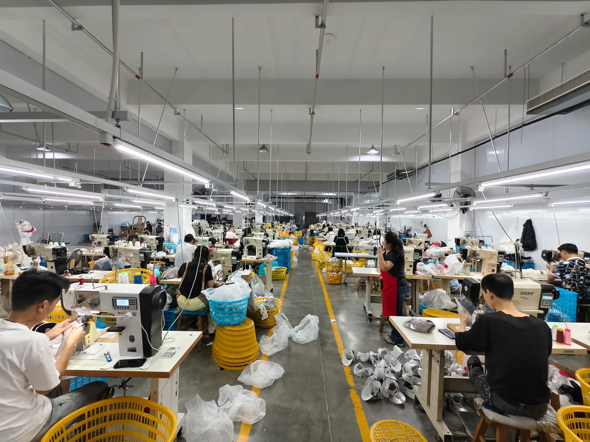Stitching line